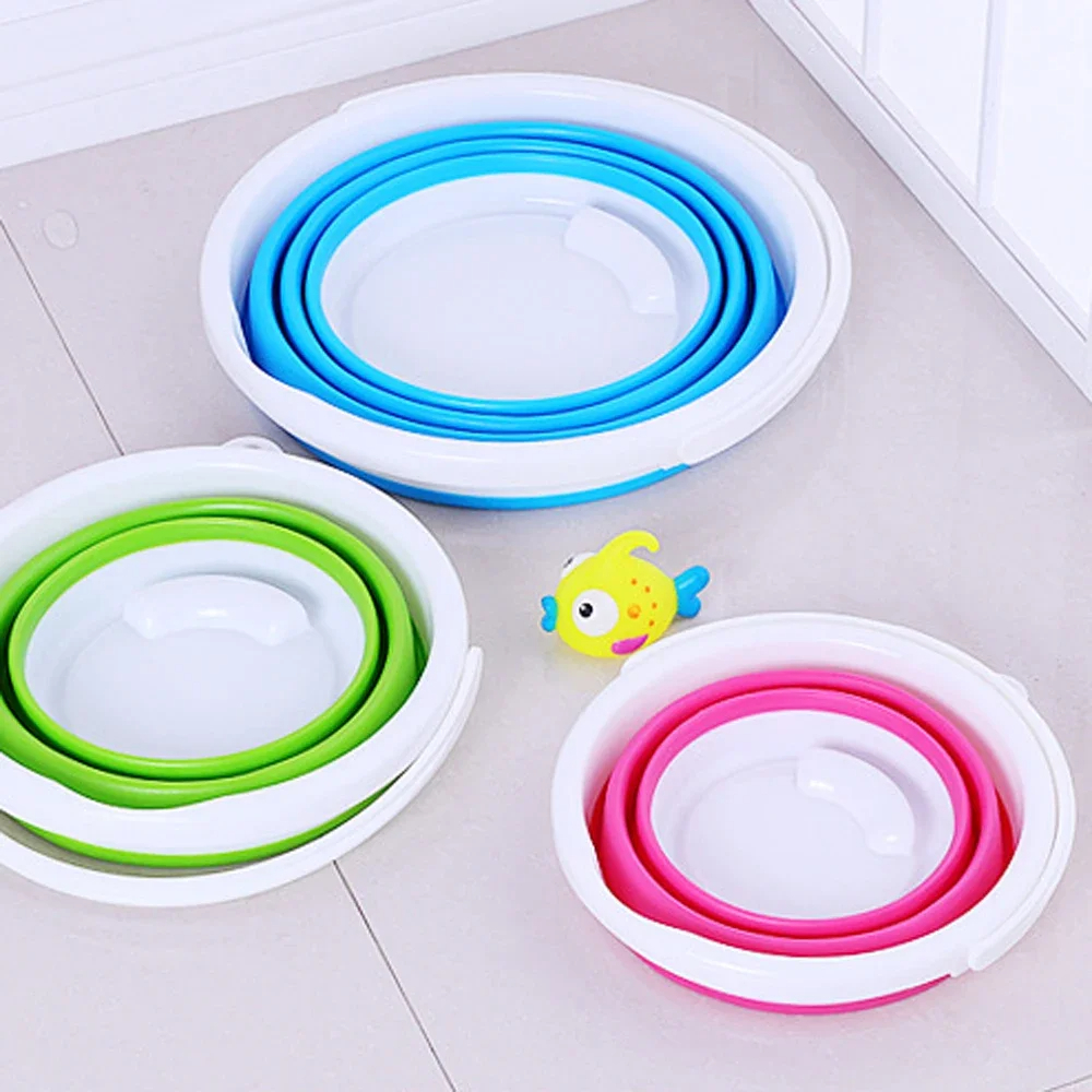 Secchio in Silicone Pieghevole