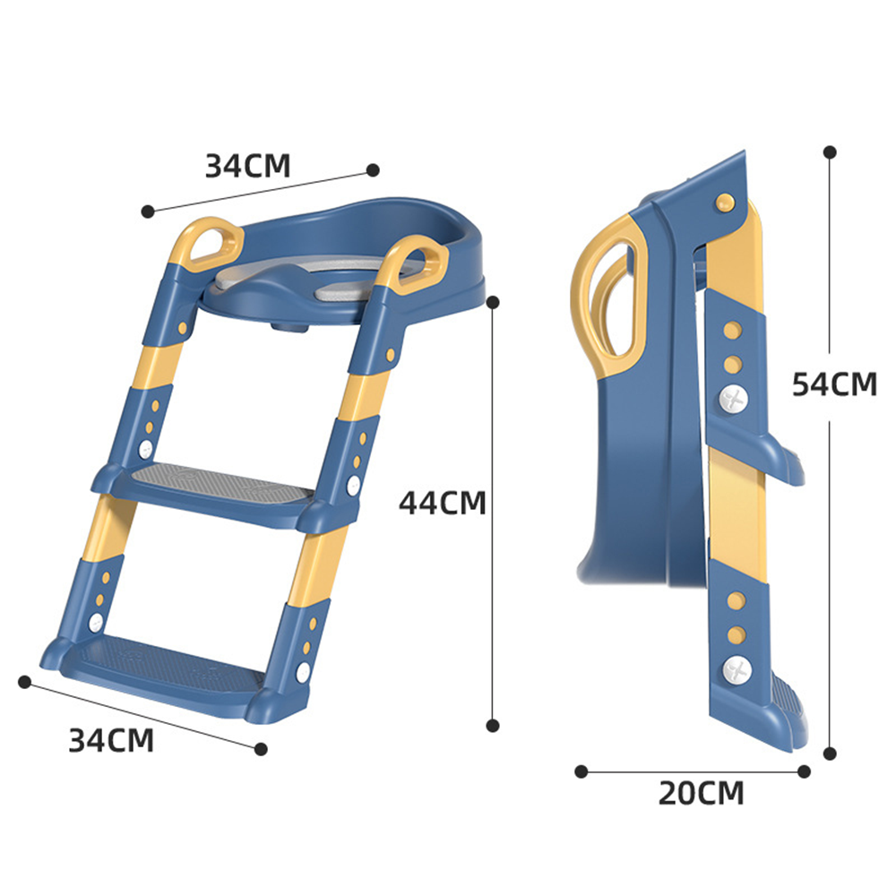 Sedile WC per Bambini con Scaletta Ergonomica Antiscivolo