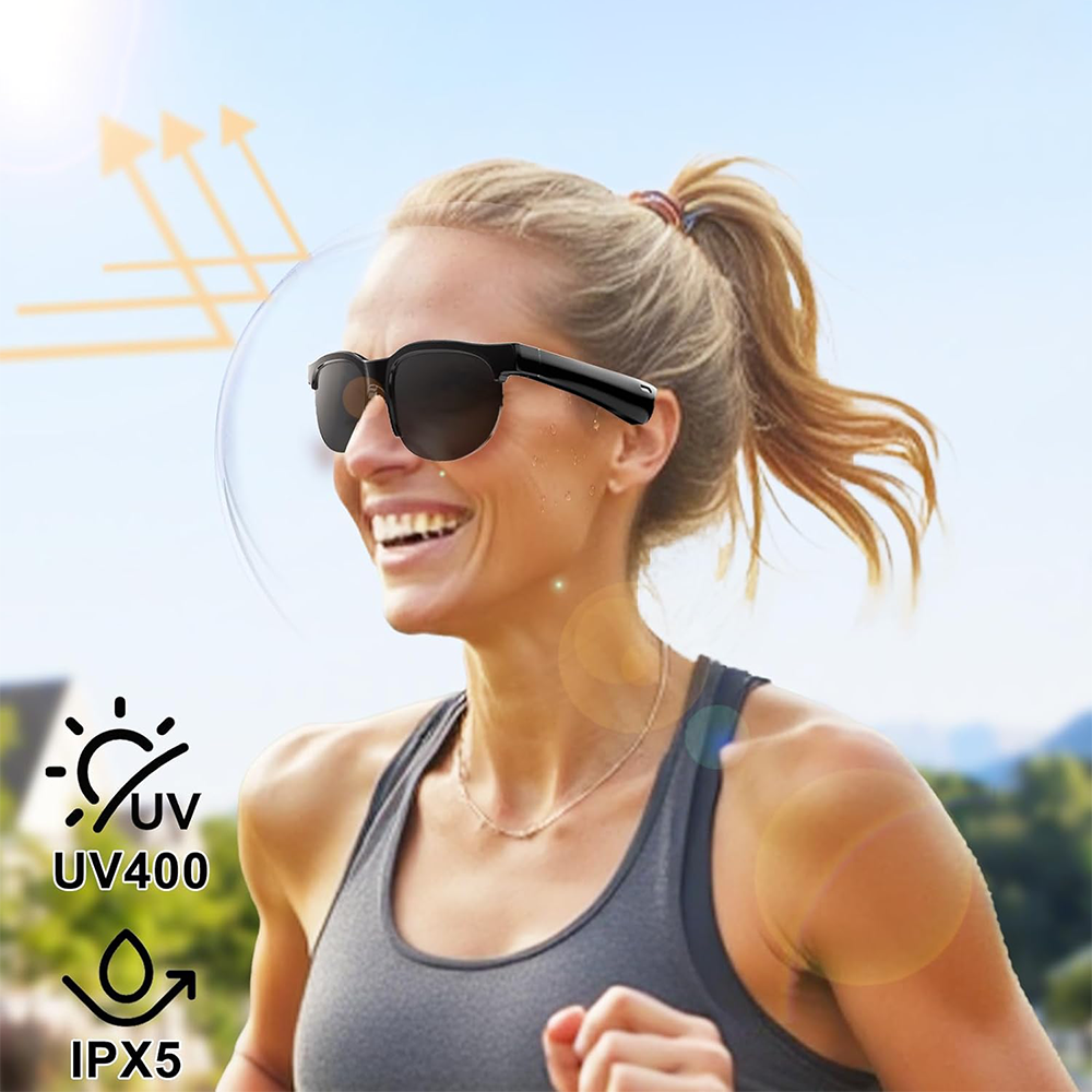 Occhiali da Sole Smart Bluetooth con Casse e Microfono Integrati