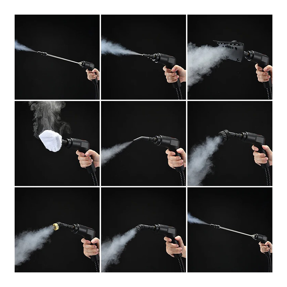 Idropulitrice a Vapore 2500W – Pulizia Profonda con 6 Livelli di Potenza