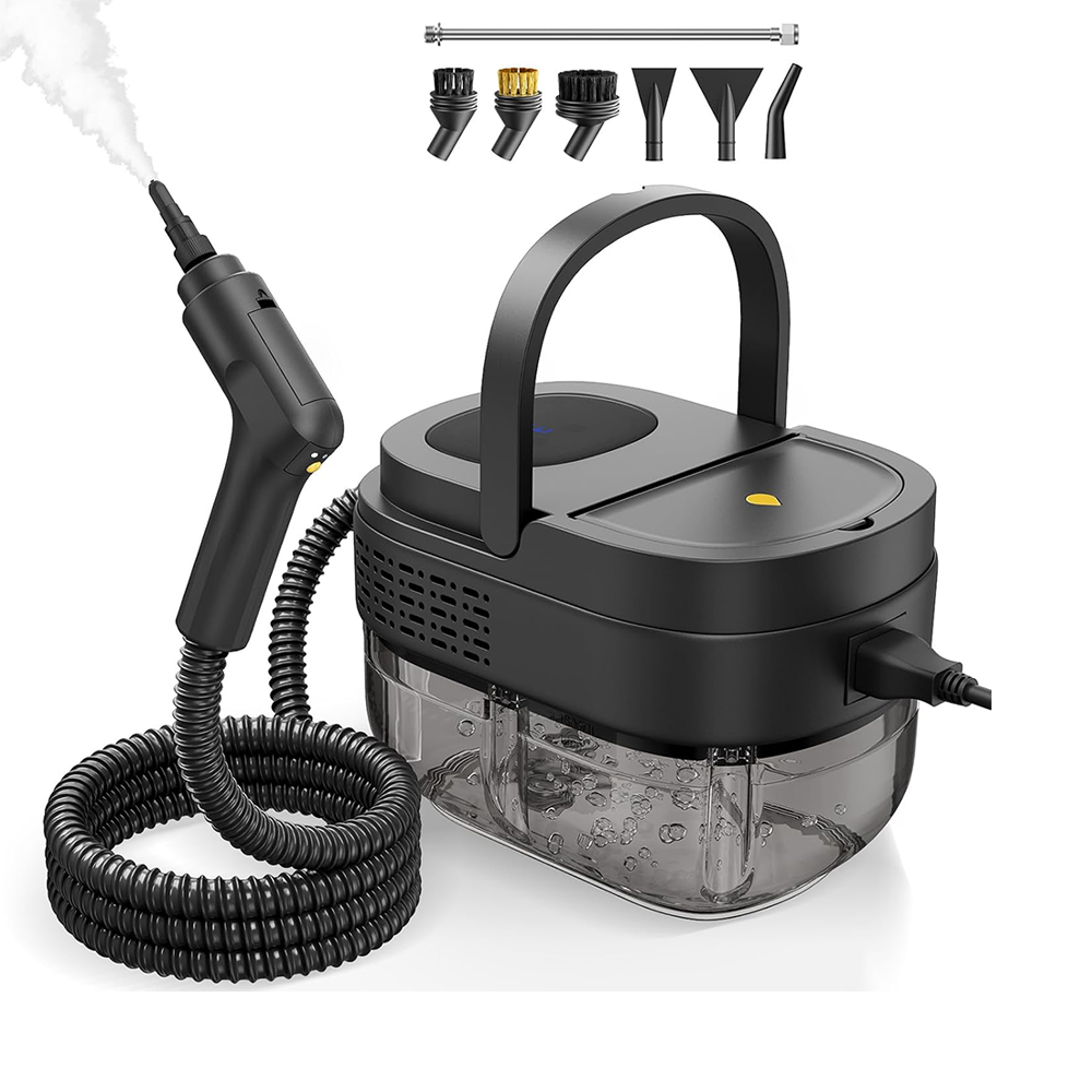 Idropulitrice a Vapore 2500W – Pulizia Profonda con 6 Livelli di Potenza