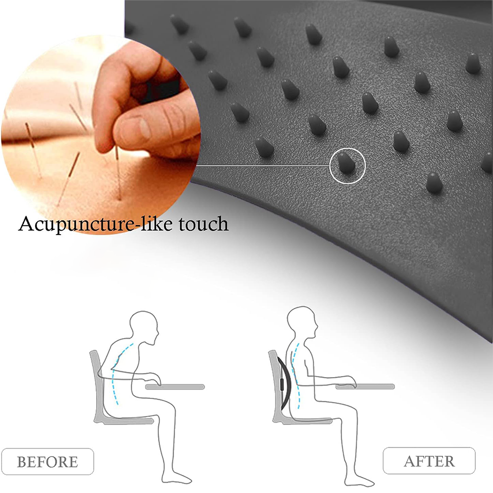 Supporto Lombare Ergonomico Regolabile per Mal di Schiena