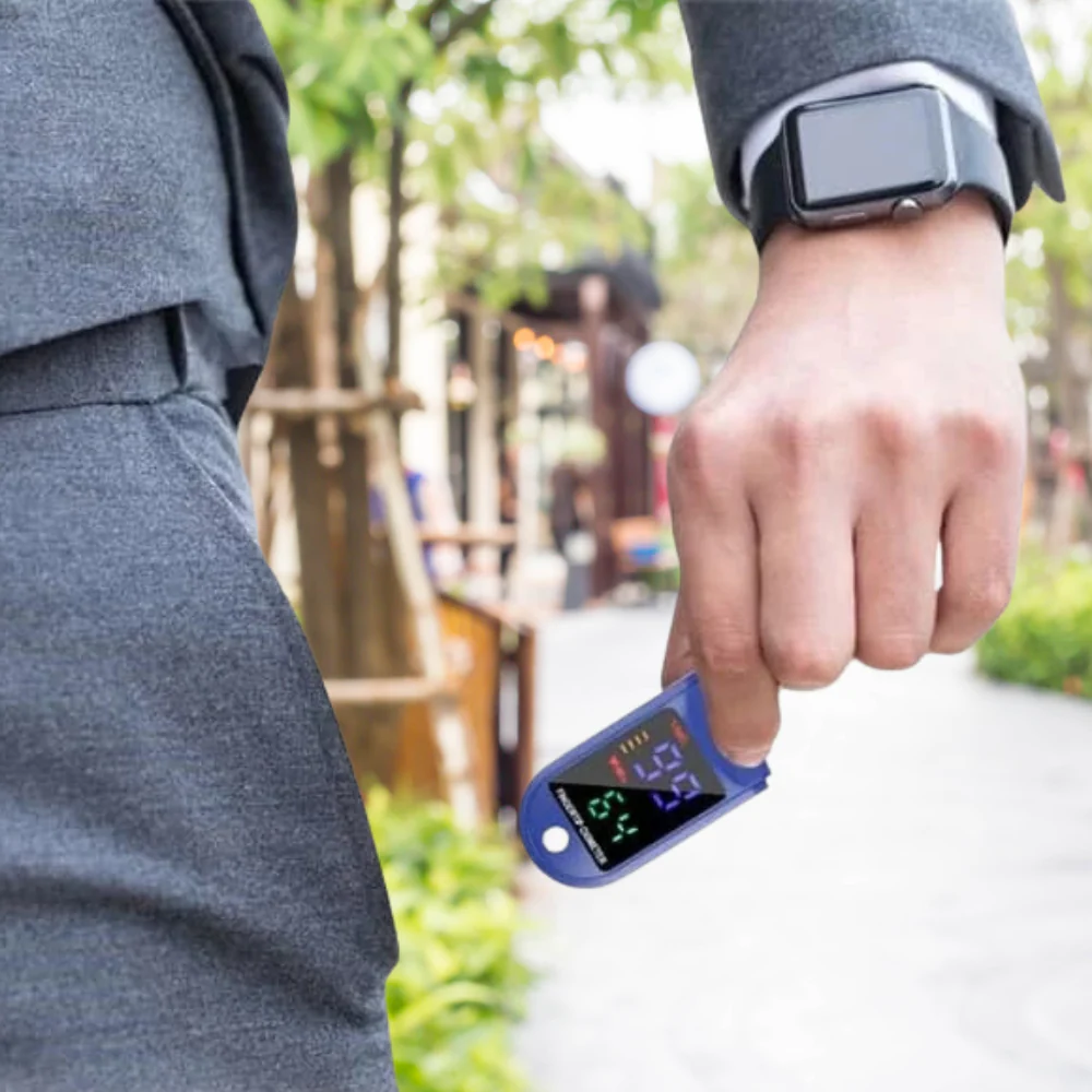 Saturimetro Digitale Portatile – Monitoraggio SpO2 e Frequenza Cardiaca