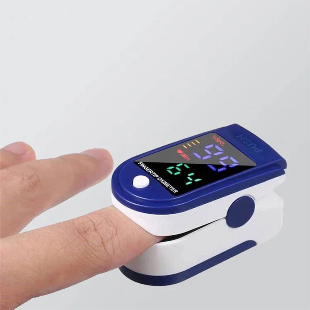 Saturimetro Digitale Portatile – Monitoraggio SpO2 e Frequenza Cardiaca