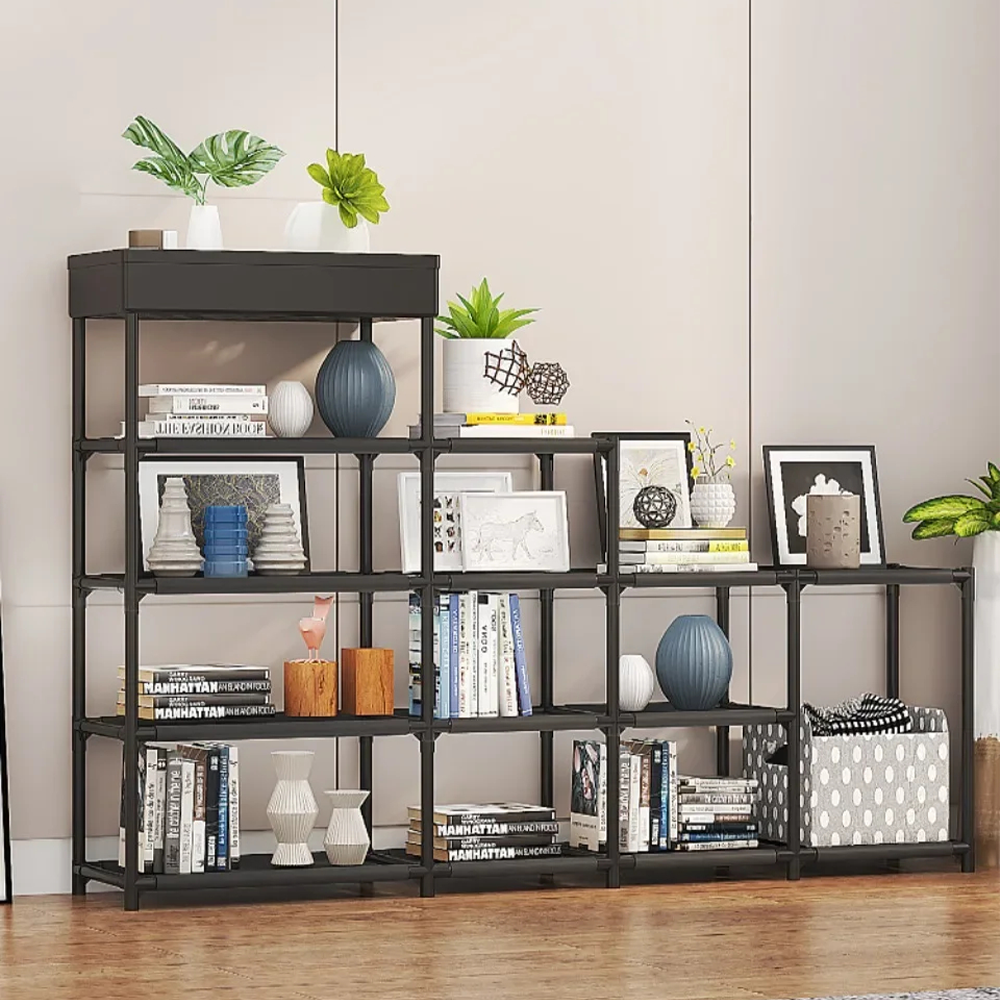 Organizer Scarpe Salvaspazio Scarpiera Modulare a 5 Ripiani