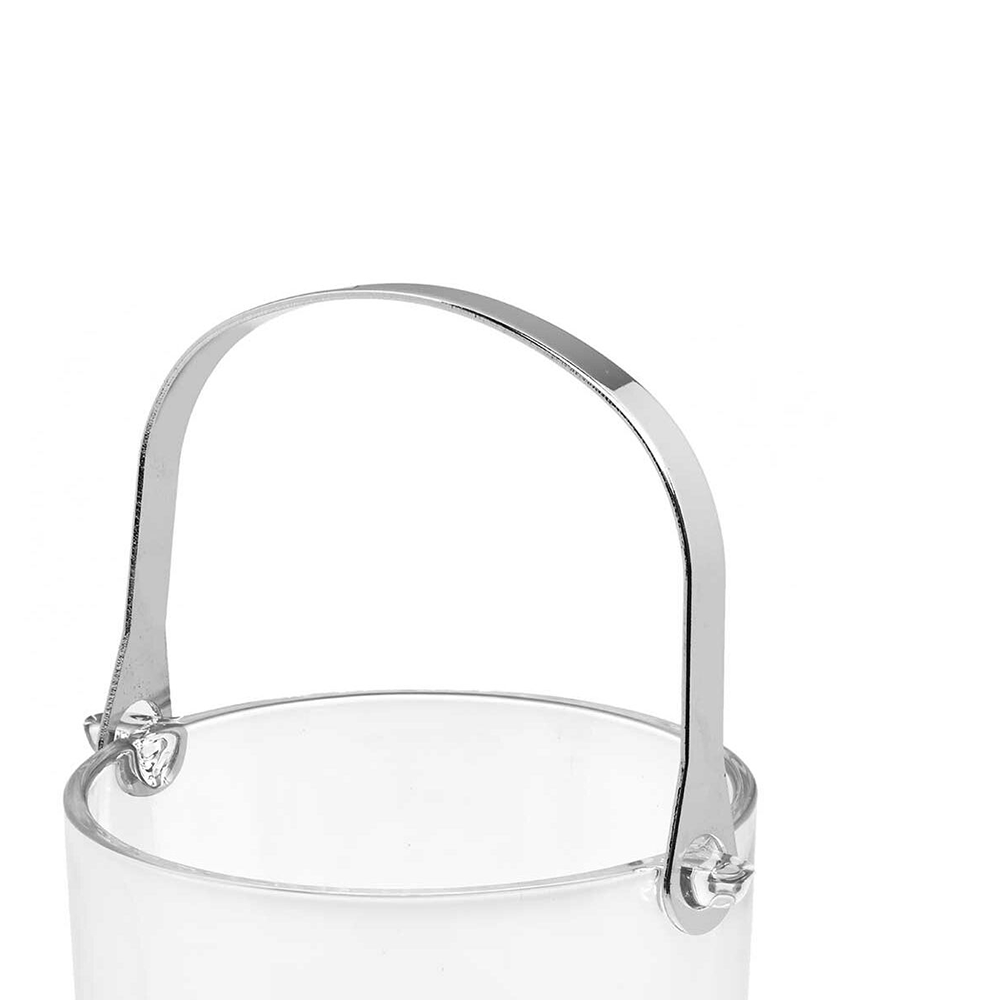 Secchiello Ghiaccio Vetro Design con Pinze