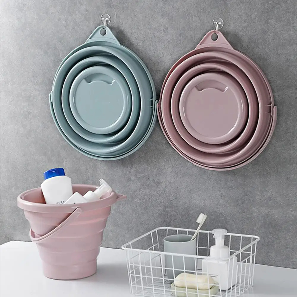 Secchio in Silicone Pieghevole