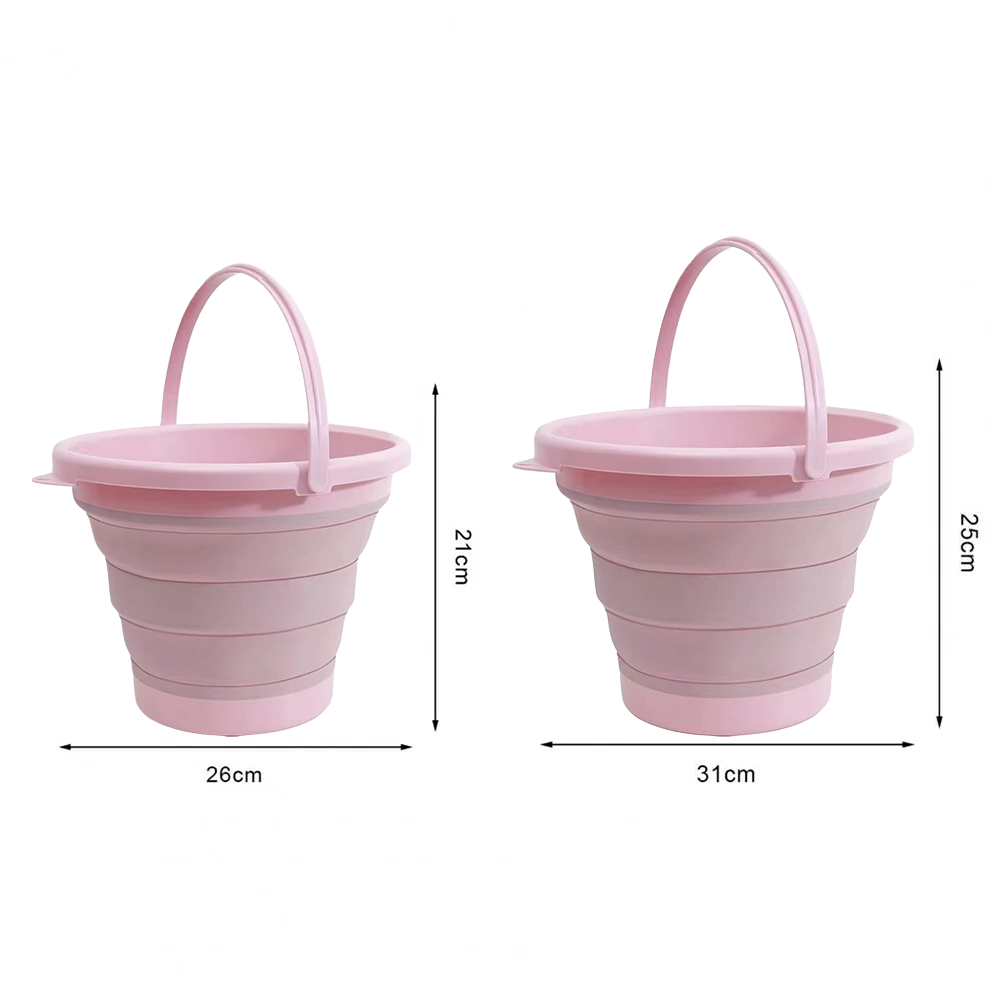 Secchio in Silicone Pieghevole