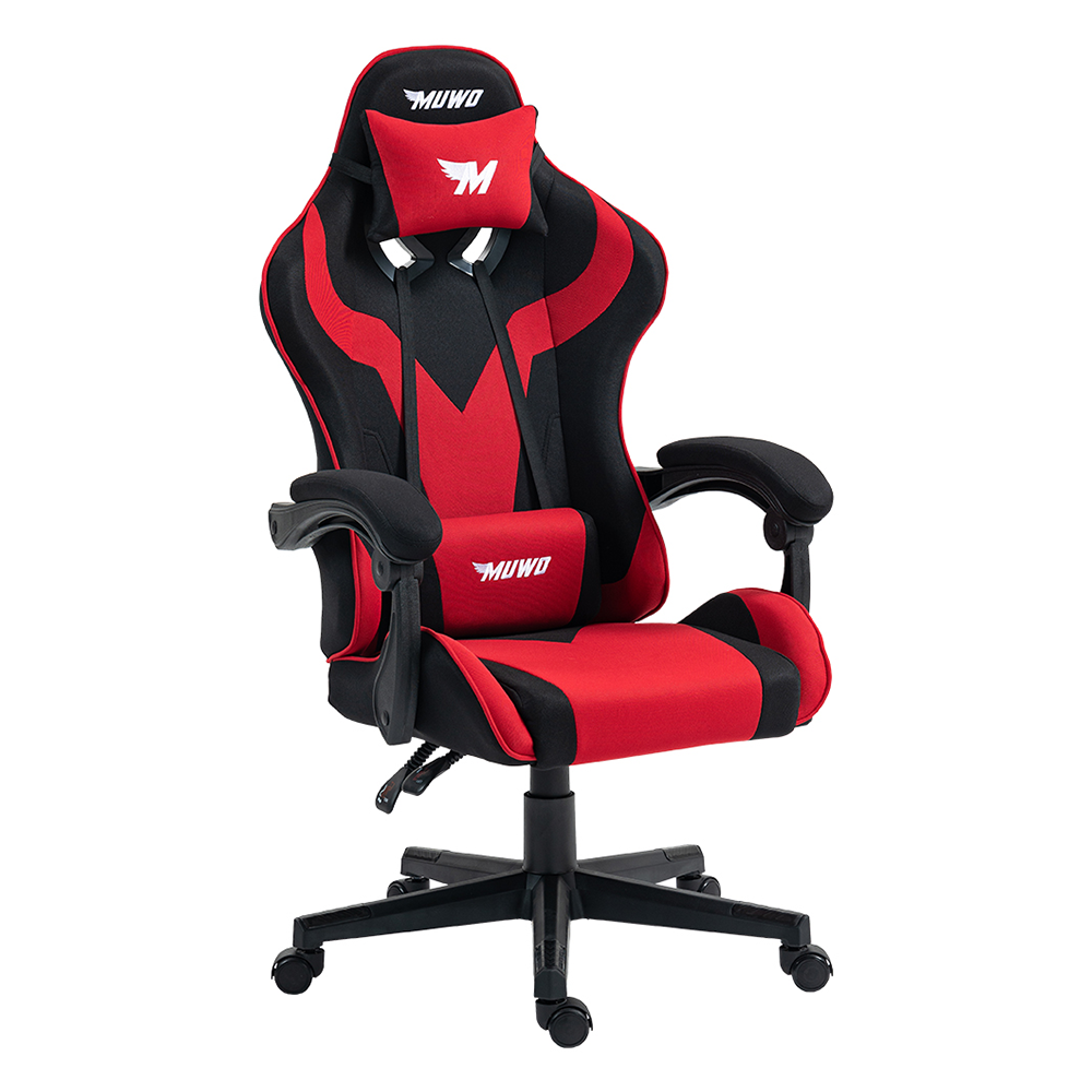 Sedia da Gaming Ergonomica Regolabile con Supporto Lombare