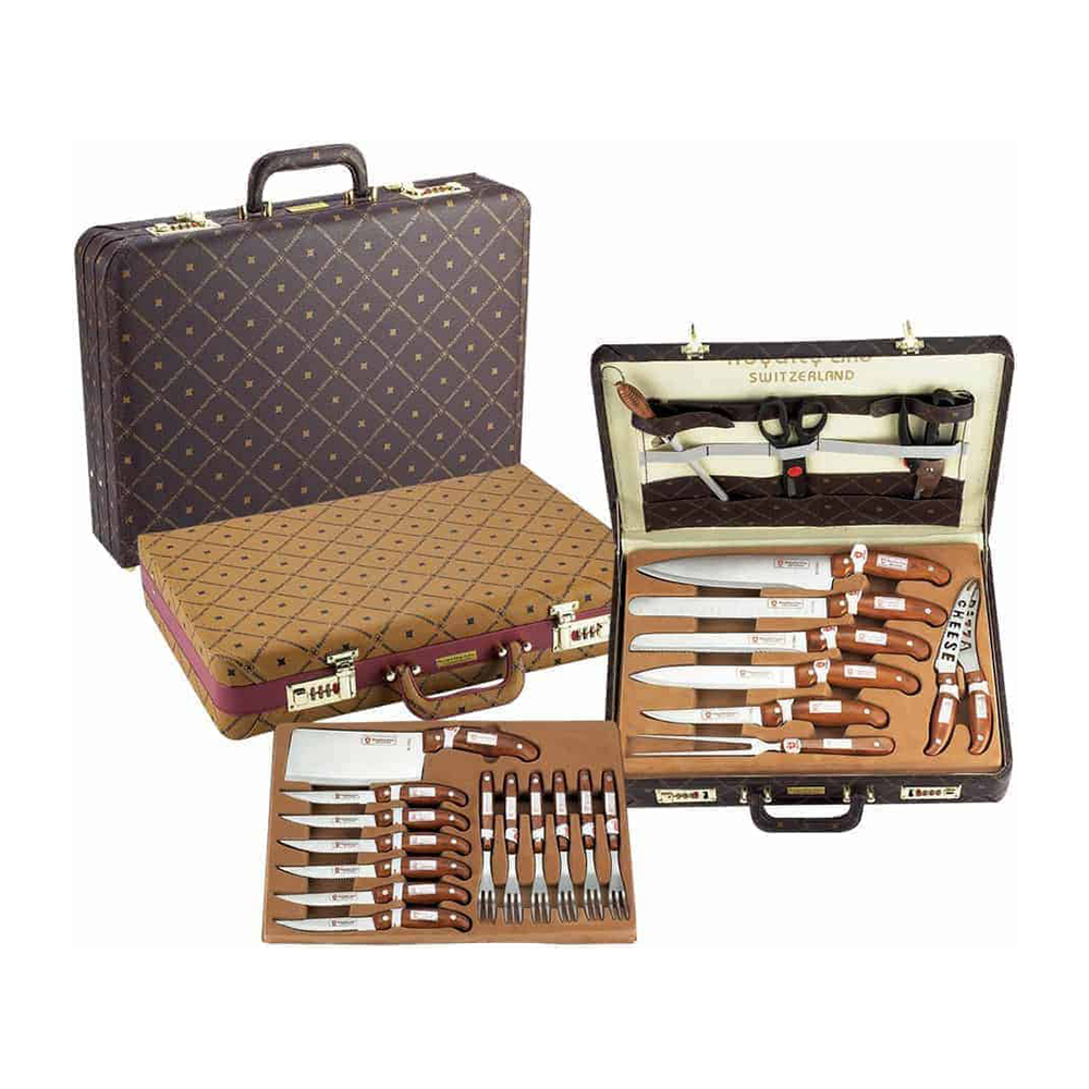 Set Utensili da Cucina Professionale 25 Pezzi con Valigetta