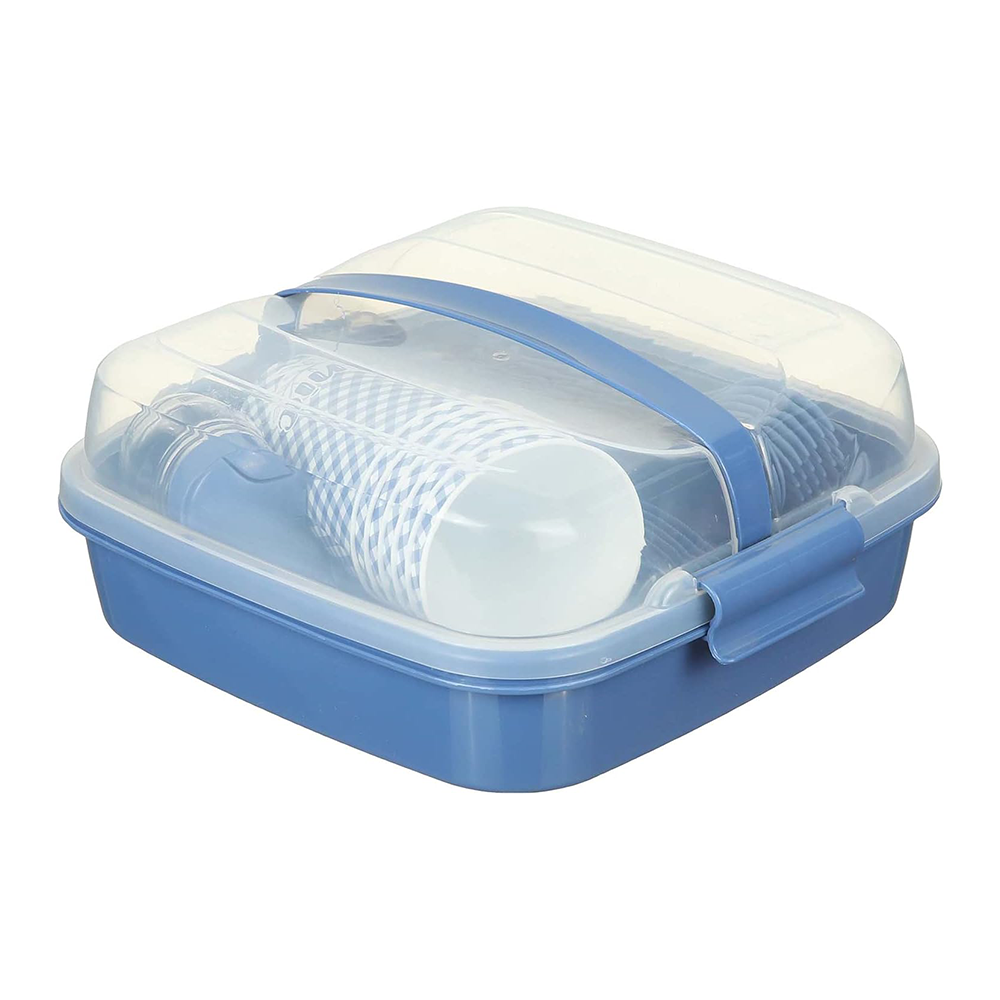 Kit Stoviglie Outdoor Completo 32 Pezzi
