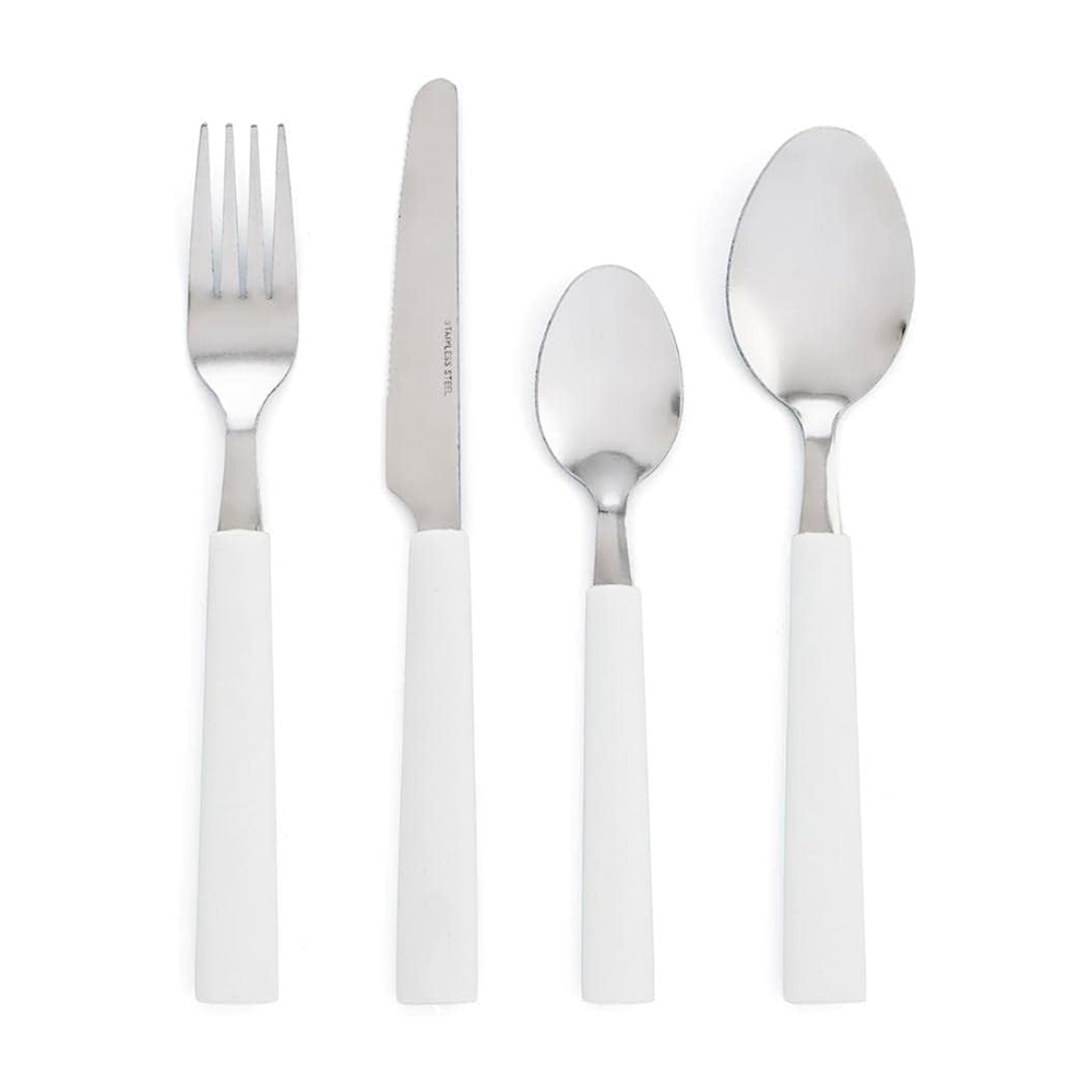 Posate Eleganti e Resistenti – 16 Pezzi in Acciaio