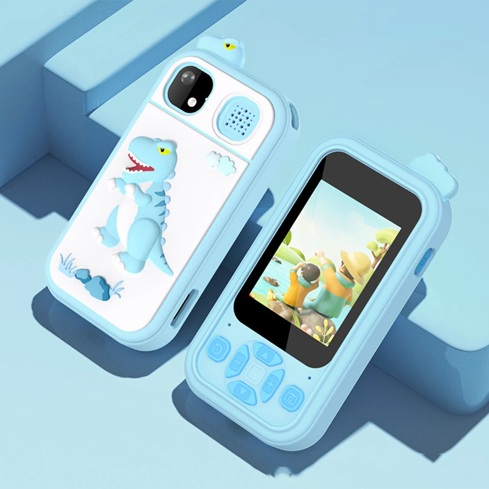Fotocamera Digitale Bambini Touchscreen con Giochi Educativi