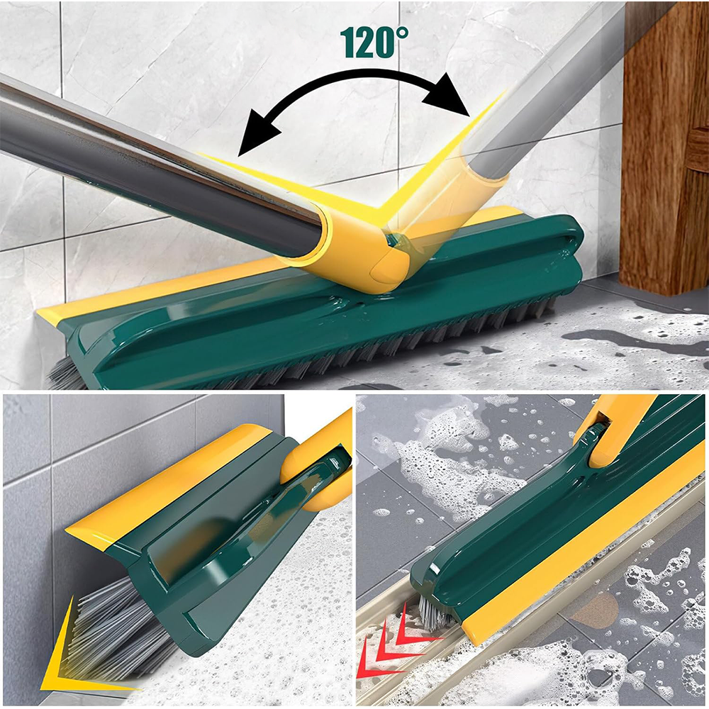 Spazzola Pulizia 3 in 1 con Testa Rotante 180°