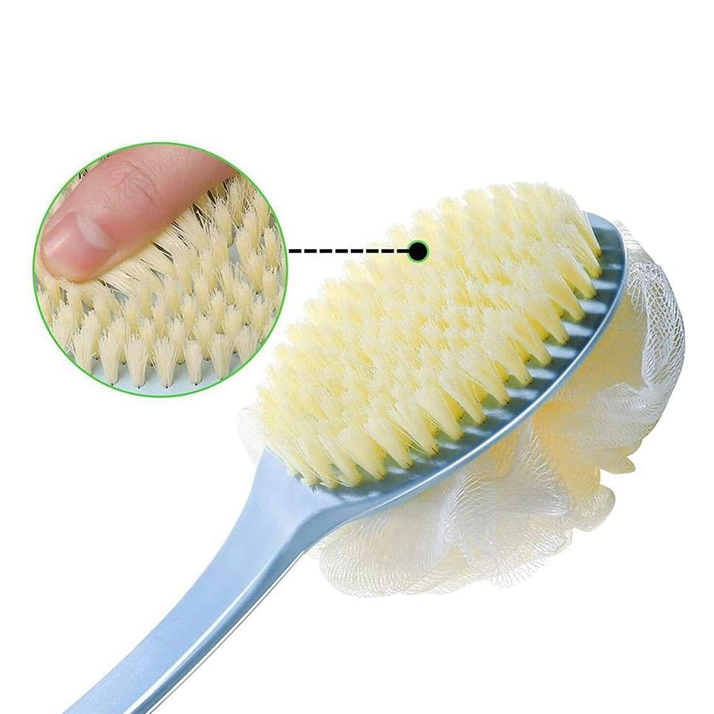 Spazzola Esfoliante Corpo e Schiena con Manico Lungo