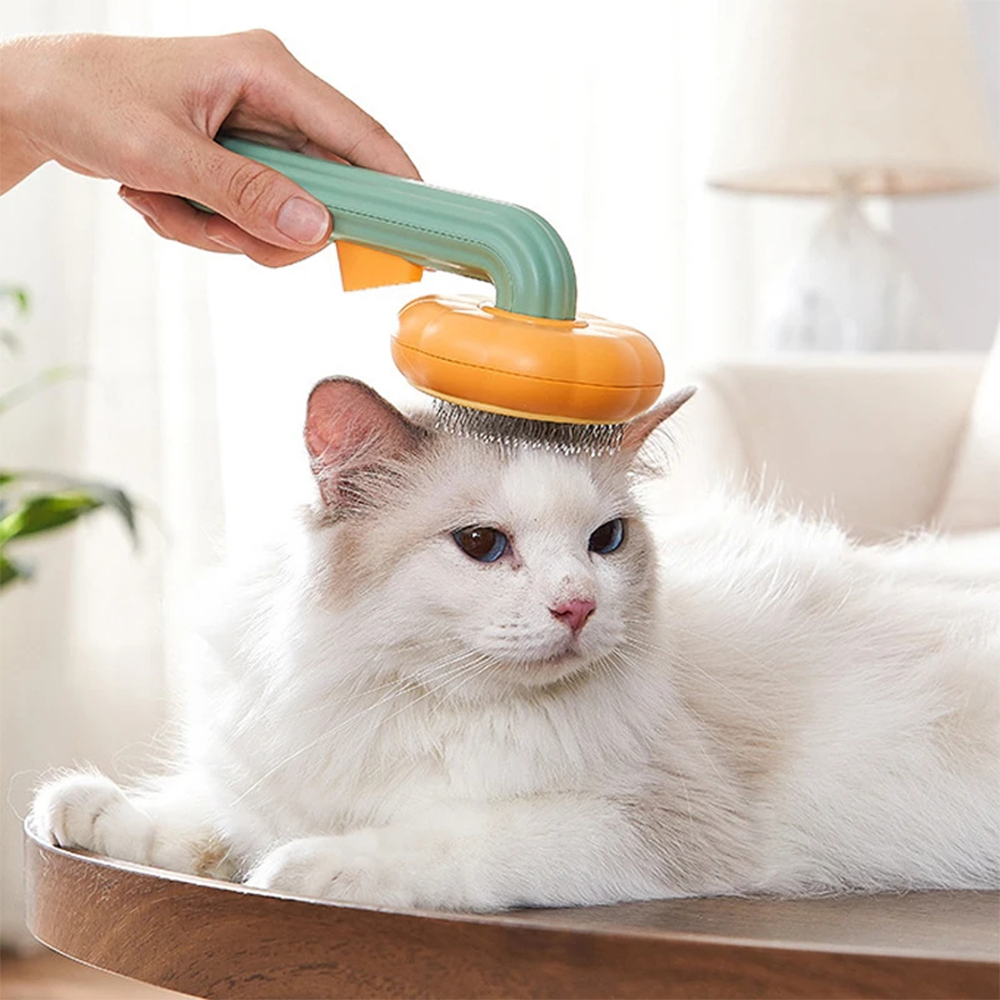 Spazzola Autopulente Ergonomica per Animali