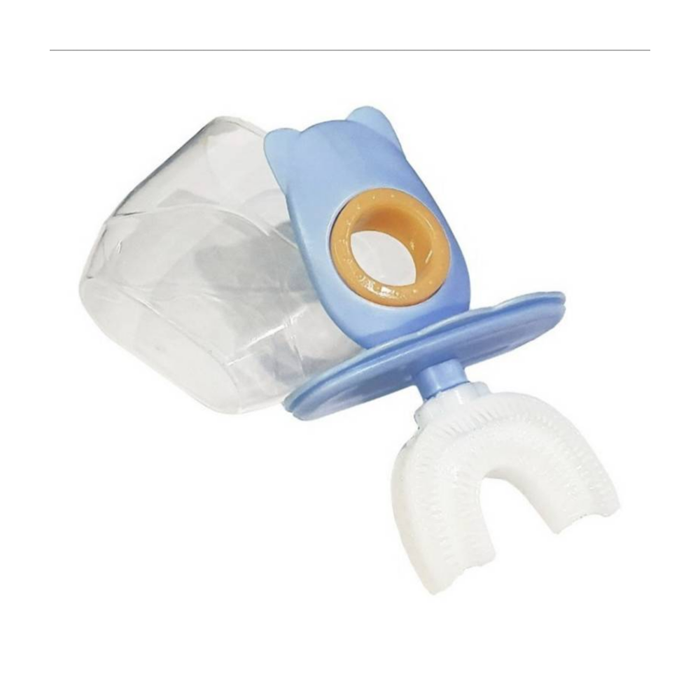 Spazzolino per Bambini in Silicone a Forma di U