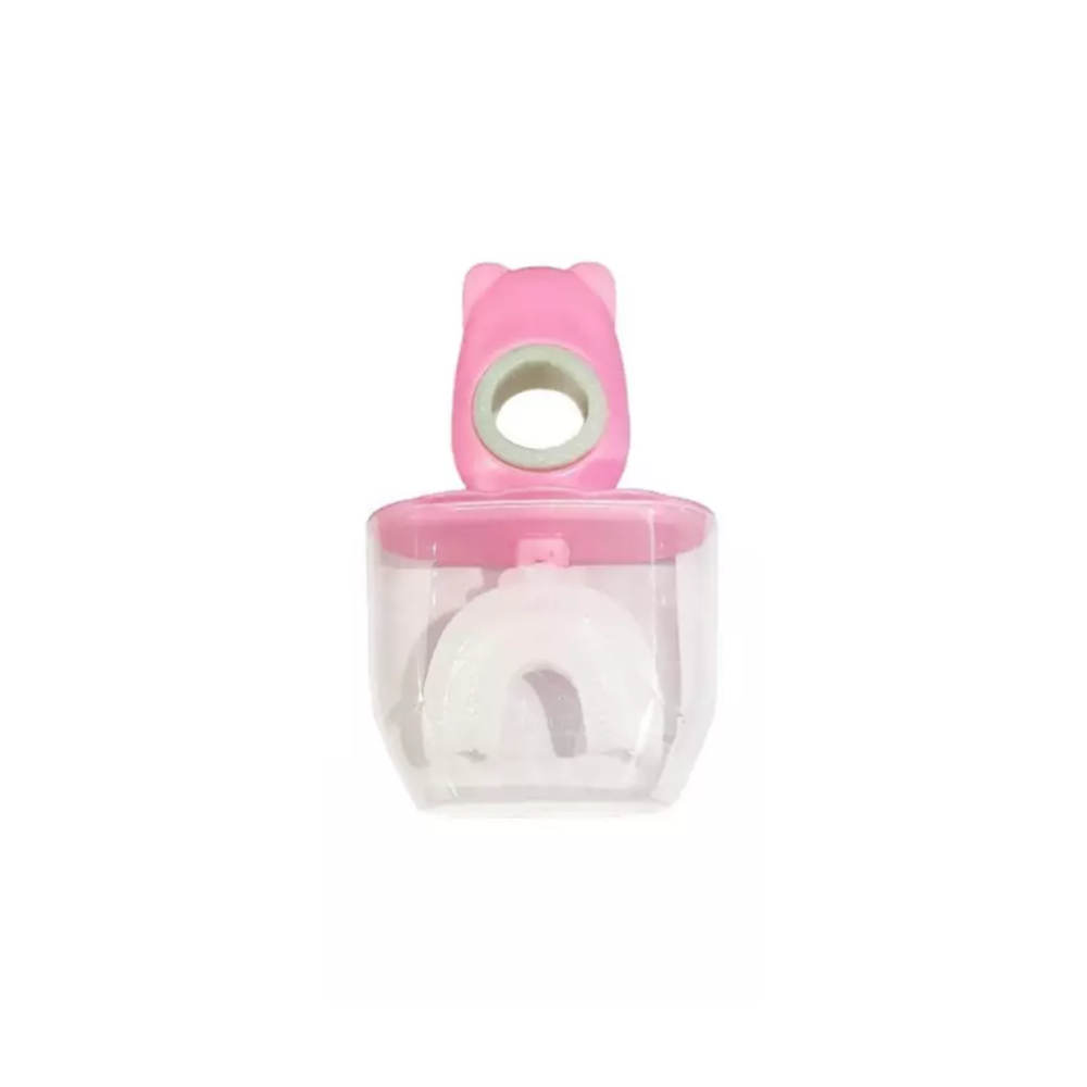 Spazzolino per Bambini in Silicone a Forma di U