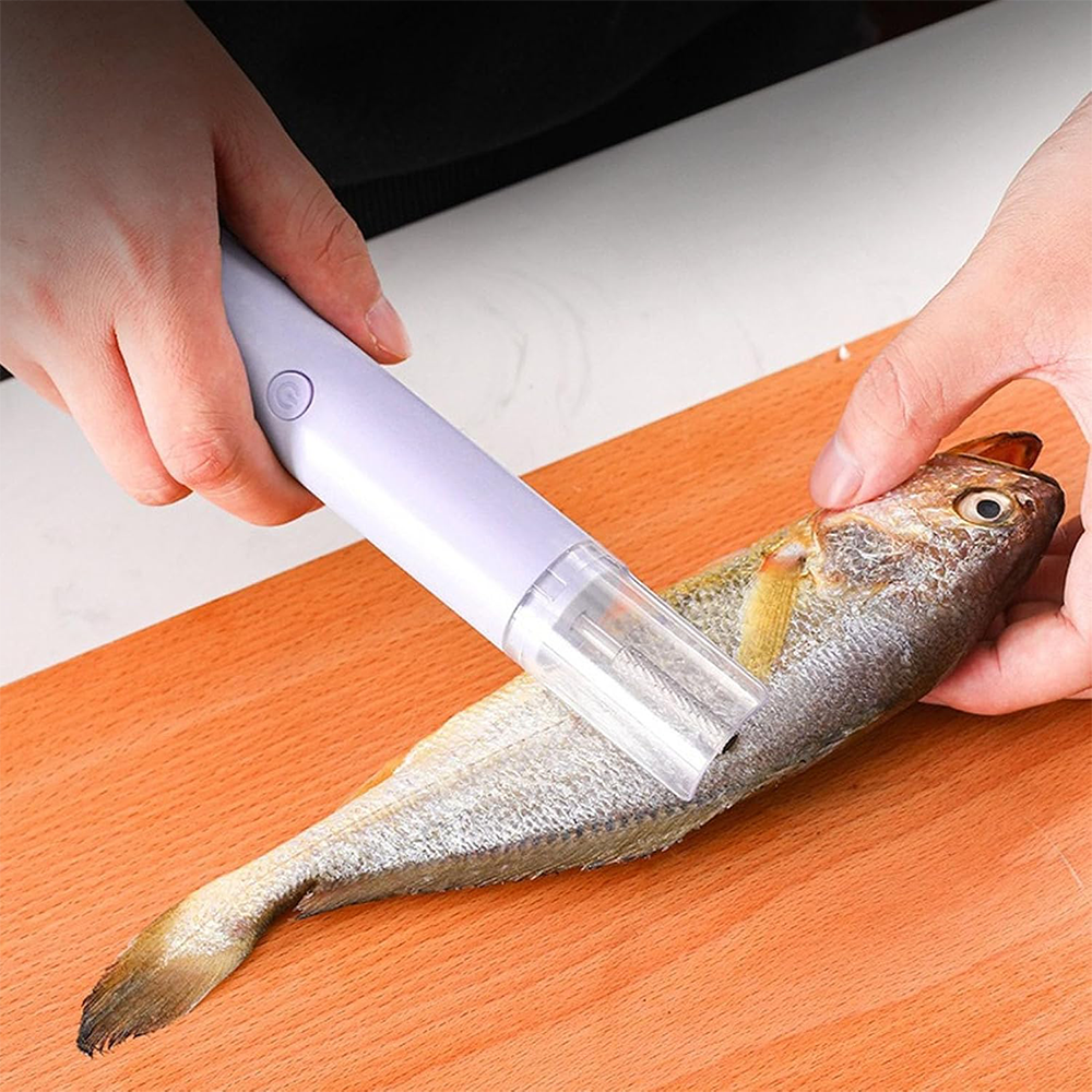 Squamatore Elettrico Portatile – Rimuovi Squame Pesce in Modo Rapido