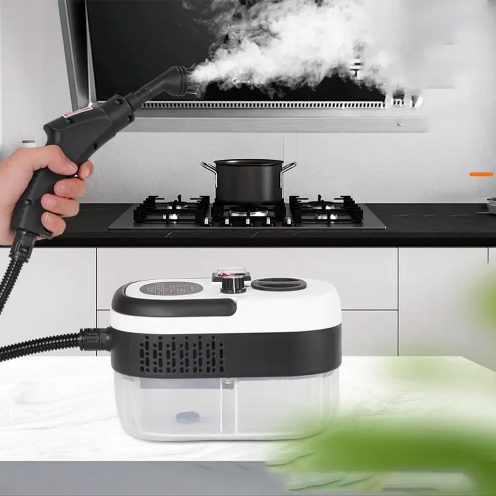 Idropulitrice a Vapore 2500W – Pulizia Profonda con 6 Livelli di Potenza