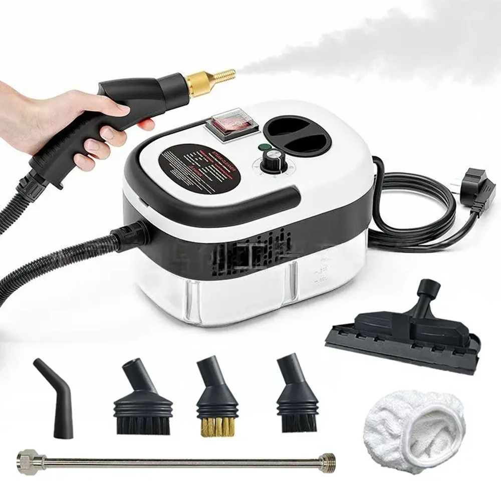 Idropulitrice a Vapore 2500W – Pulizia Profonda con 6 Livelli di Potenza