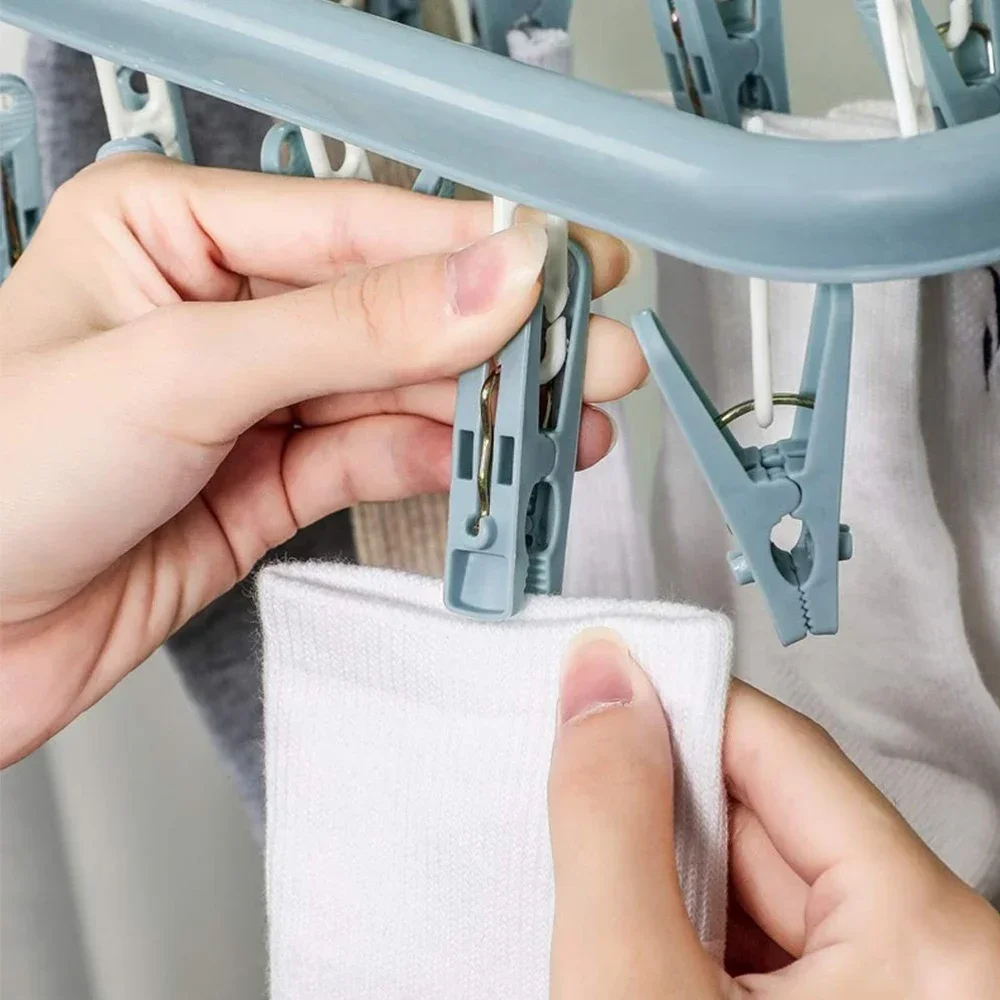 Stendibiancheria Intimo 32 Mollette – Salvaspazio Pieghevole per Bucato