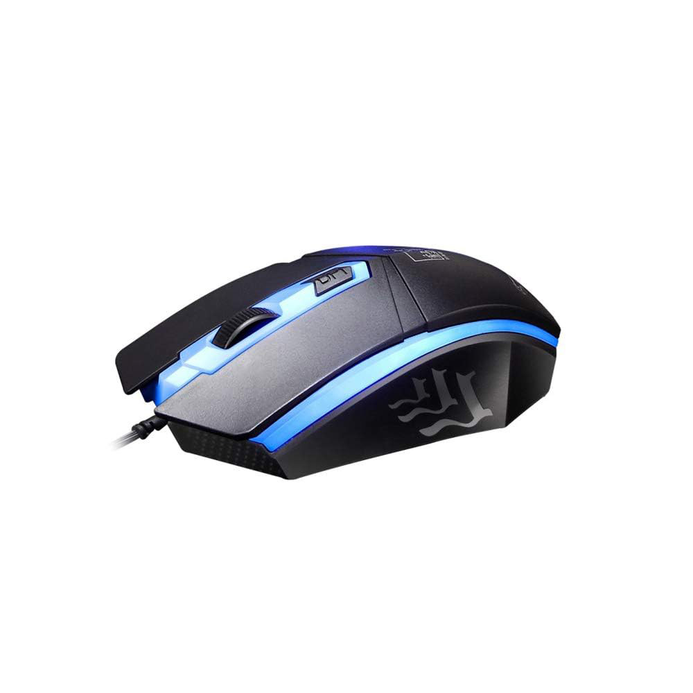 Tastiera Retroilluminata LED con Mouse Ottico DPI Regolabile