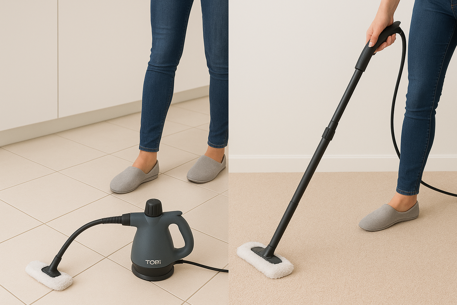 Pulitore a Vapore 1500W Multifunzione