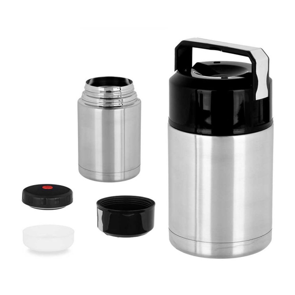 Thermos Alimentare Doppia Parete Isolante per Cibi Caldi e Freddi