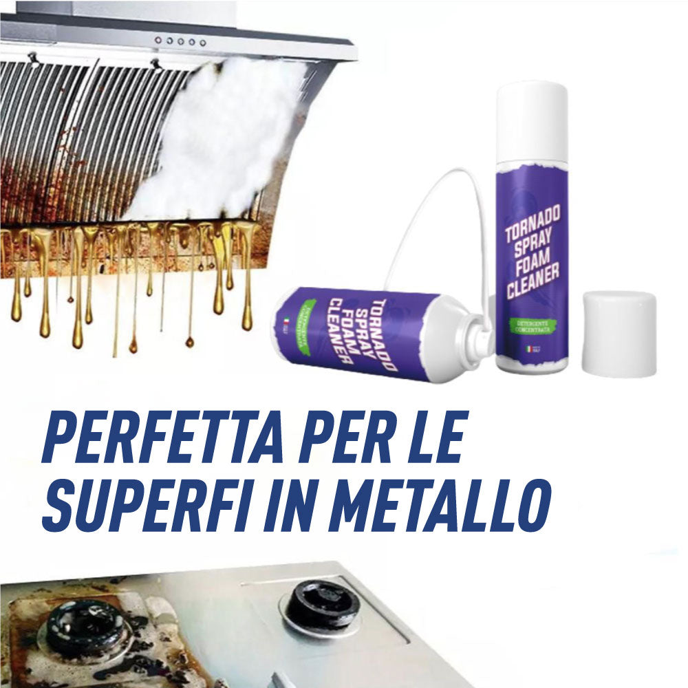 CleanFoam Pro – Spray Universale a Schiuma Attiva per Pulizie Istantanee