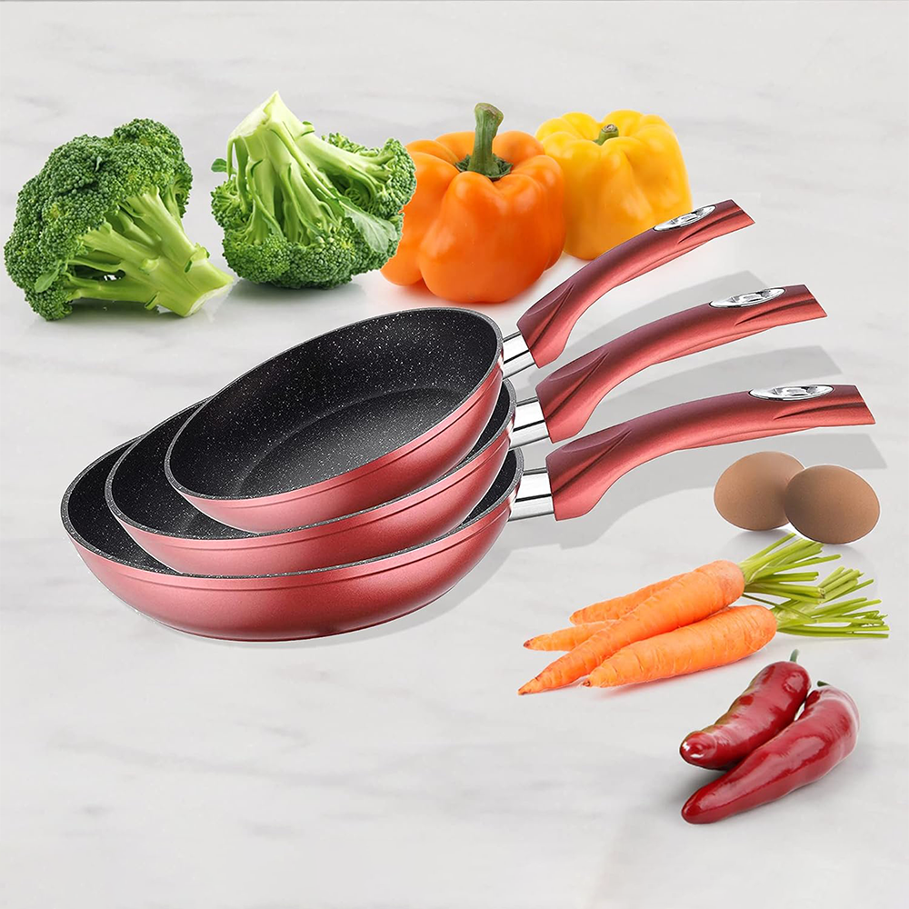 Set 3 Padelle Antiaderenti 20-24-28 cm