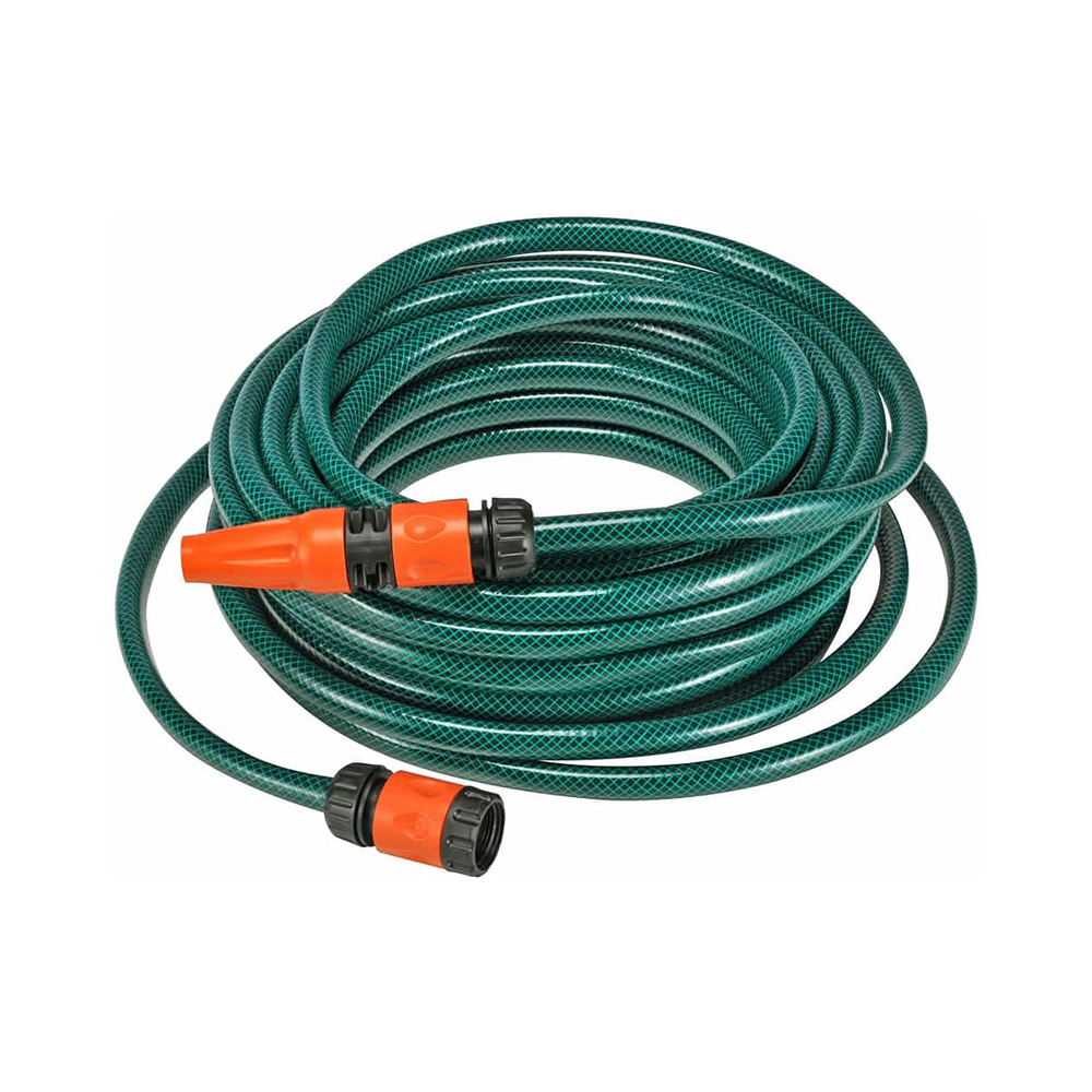 Tubo da Giardino in PVC – Set Irrigazione Completo con Raccordi e Lancia Regolabile