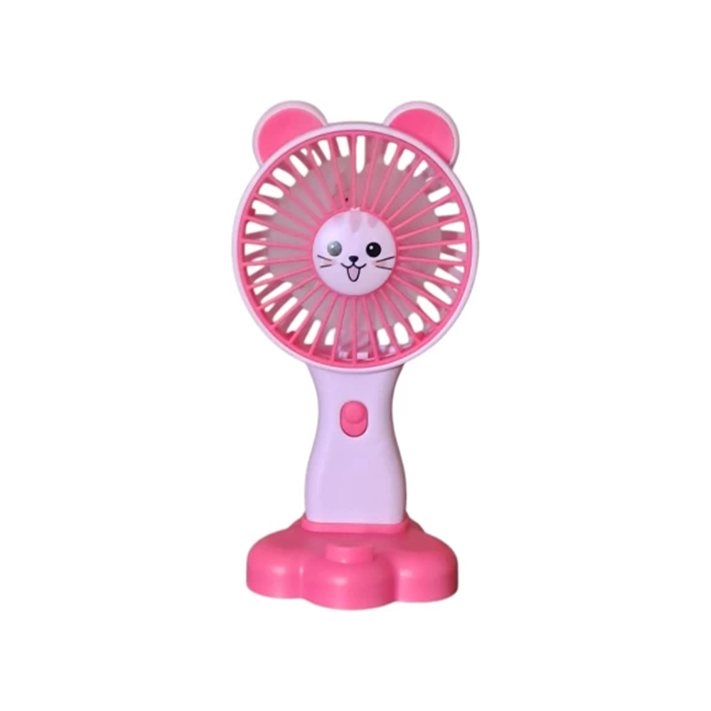 Ventilatore Portatile Ricaricabile USB con Supporto Smartphone