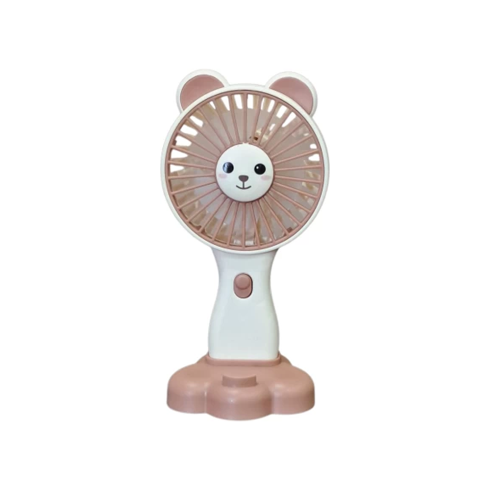 Ventilatore Portatile Ricaricabile USB con Supporto Smartphone