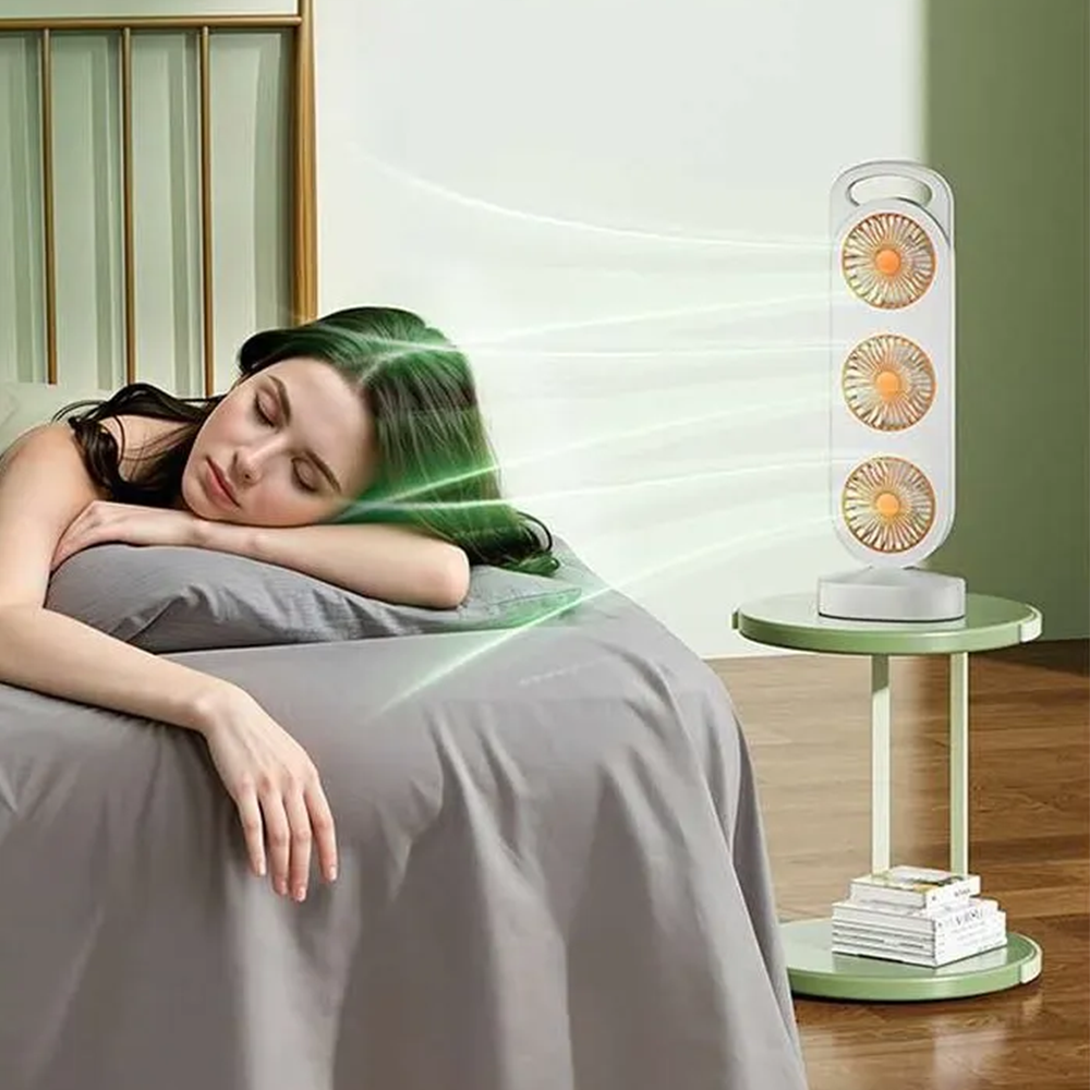 Ventilatore USB Portatile Ricaricabile Silenzioso