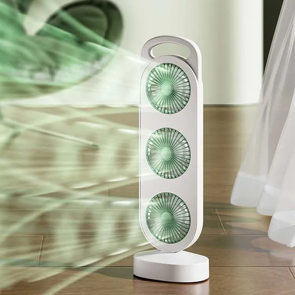 Ventilatore USB Portatile Ricaricabile Silenzioso