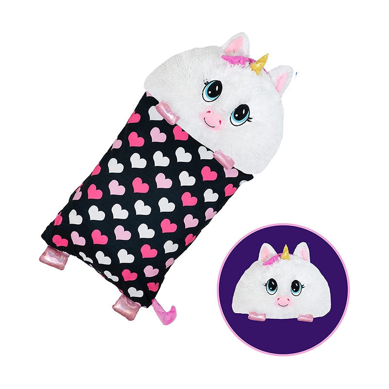 Cuscino Peluche 2 in 1 per Bambini Morbido e Lavabile