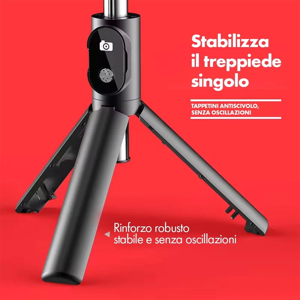 Treppiede Selfie Bluetooth Ultraleggero