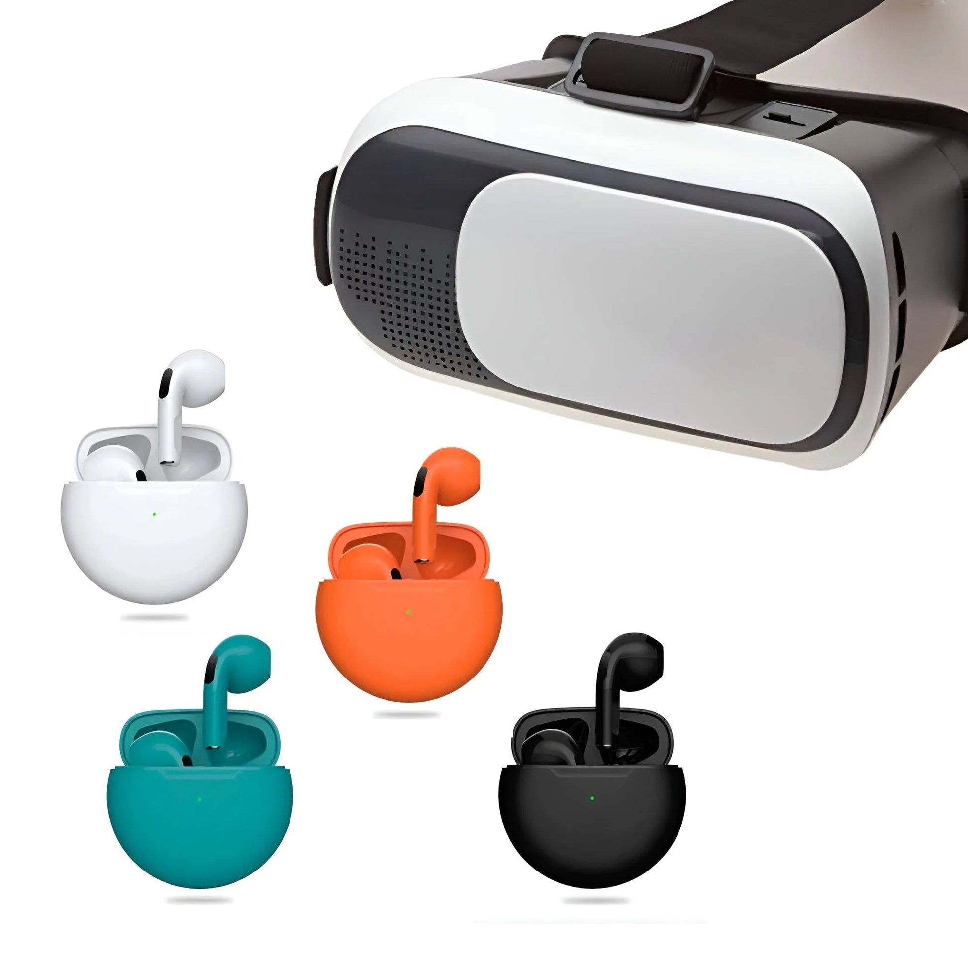 Visore Realtà Virtuale VR  e Cuffie Bluetooth