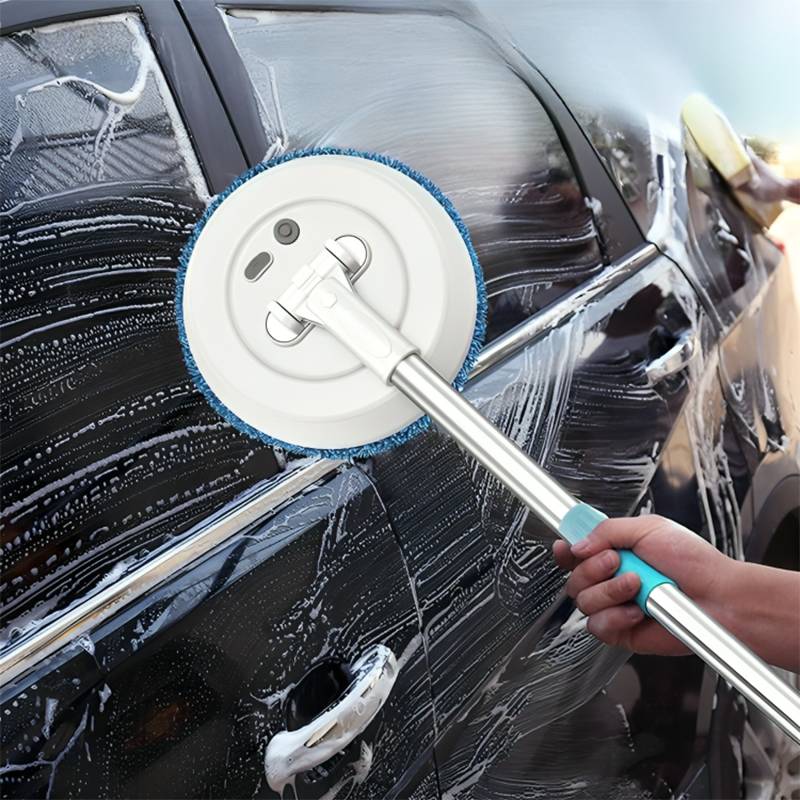 Mocio Elettrico Senza Fili 2 in 1 per Pulizia Umido e Secco