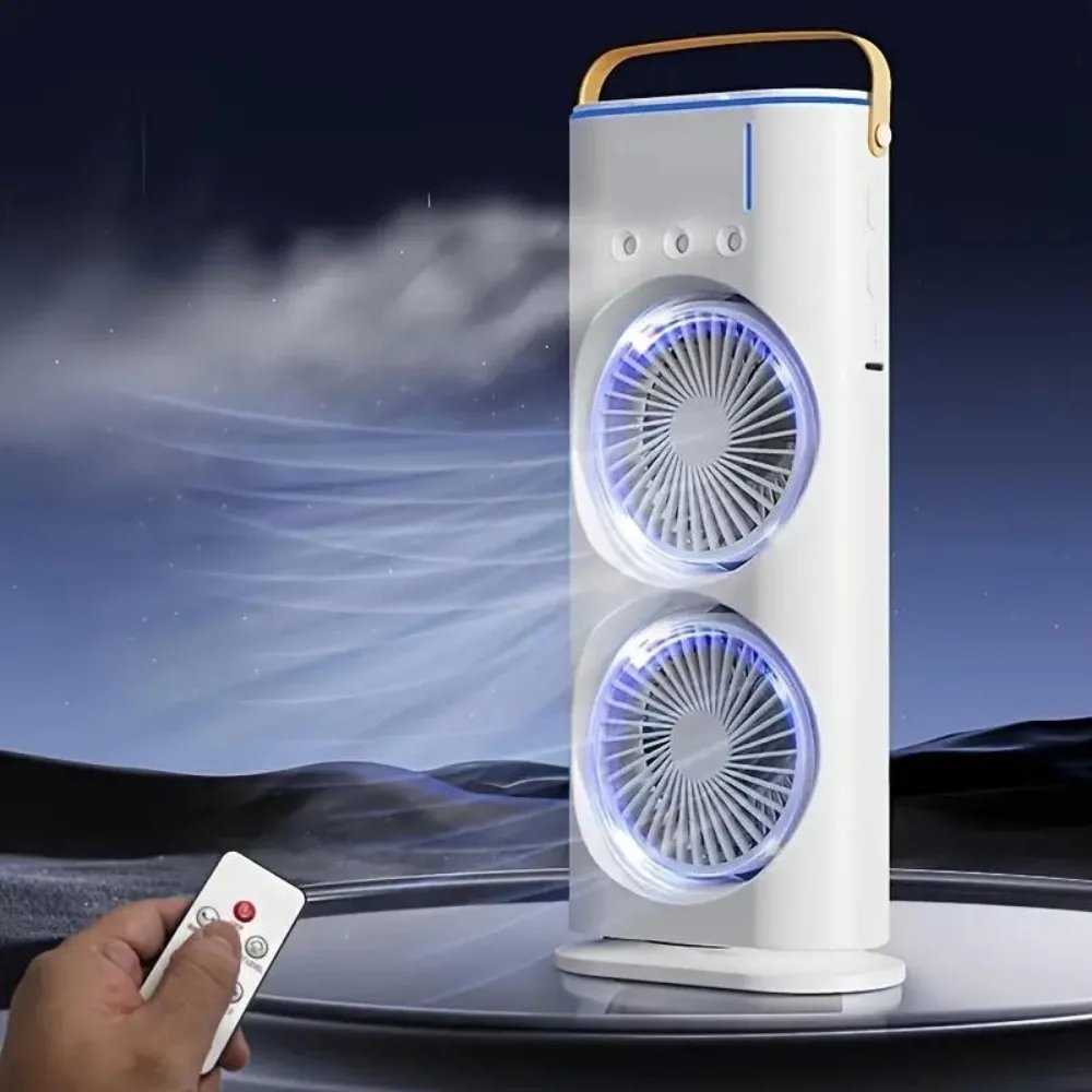 Ventilatore Portatile a Nebulizzazione con Raffreddamento ad Acqua