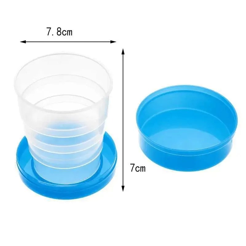 Bicchiere Pieghevole in Silicone