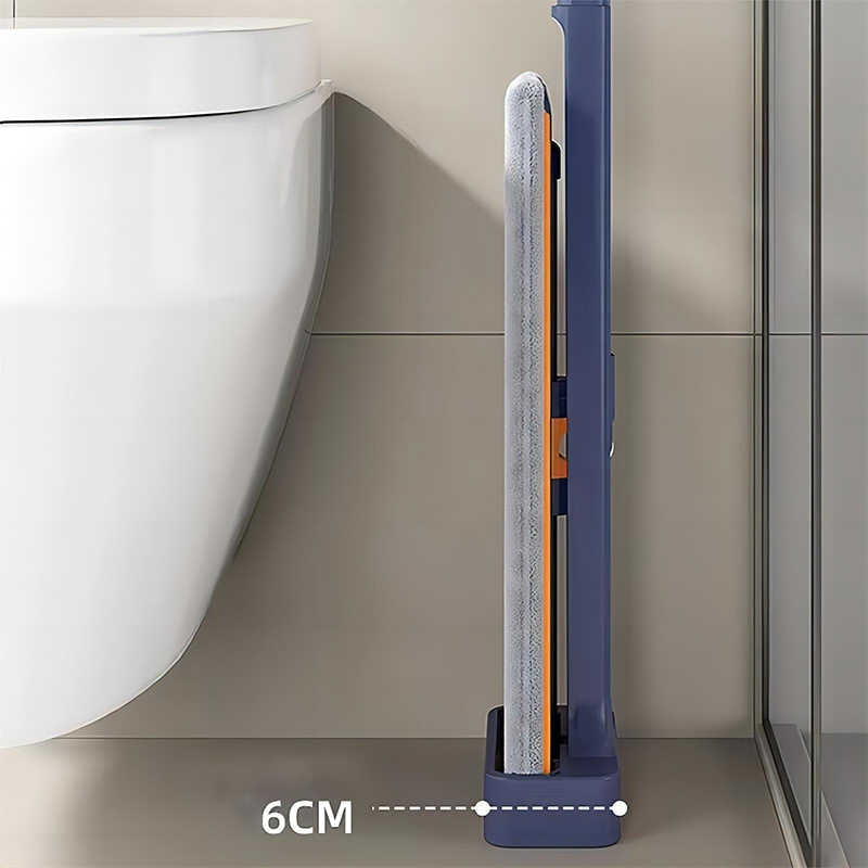 Mop Piatto Rapido con Doppia Testina in Microfibra per Pulizia Profonda
