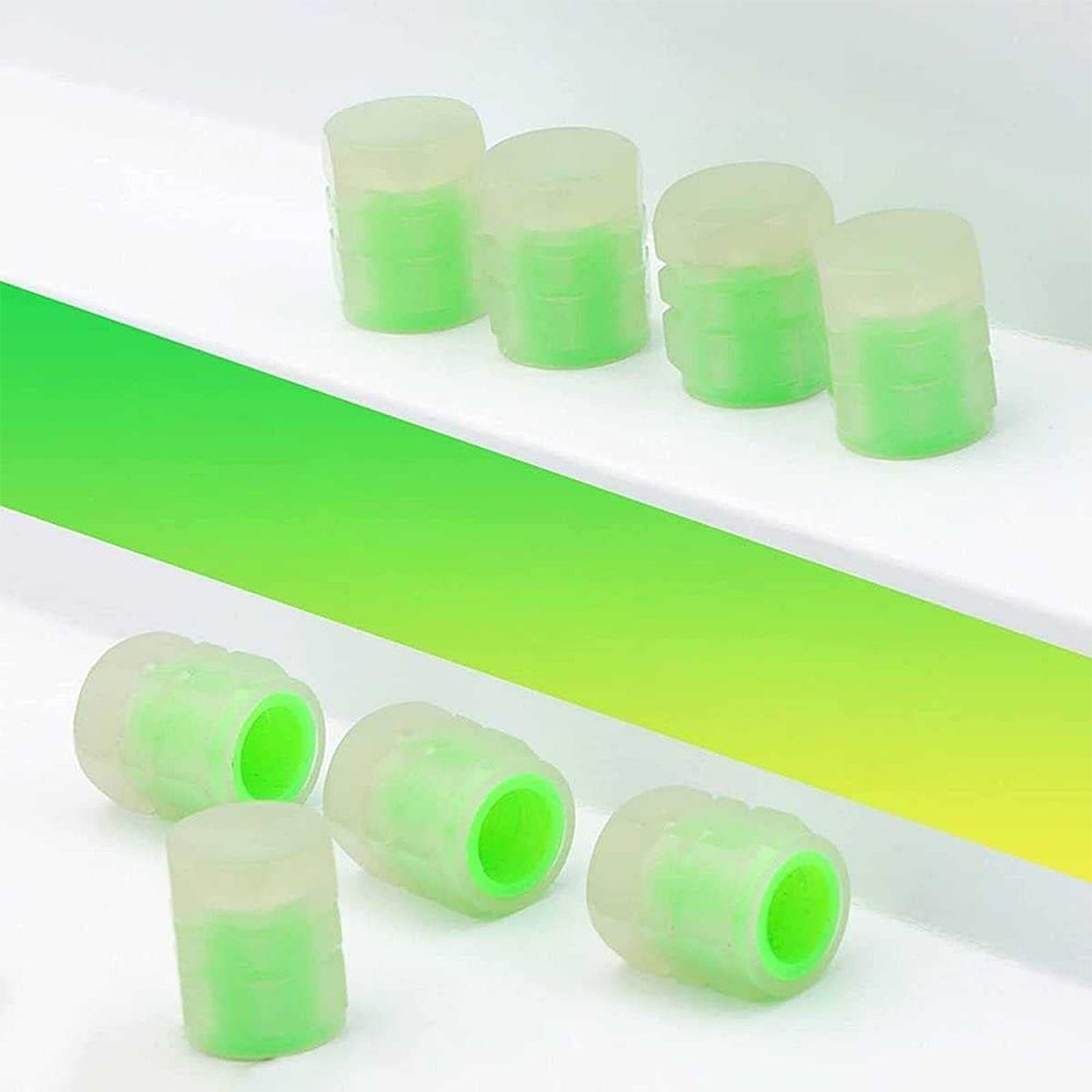 Tappi Fluorescenti per Valvole Pneumatici – Stile Notturno e Protezione Totale