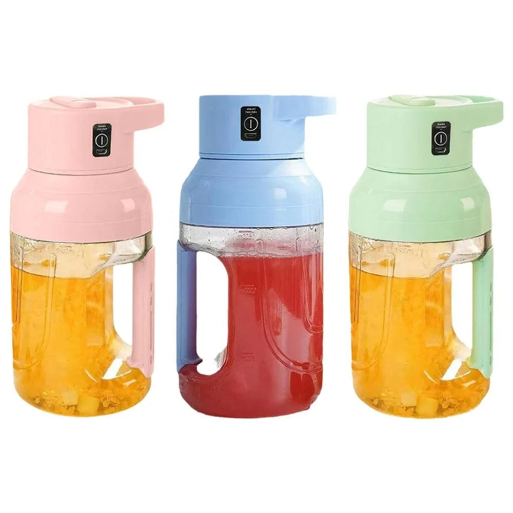Borraccia Blender Portatile 2 in 1 per Frullati e Spremute On-the-Go