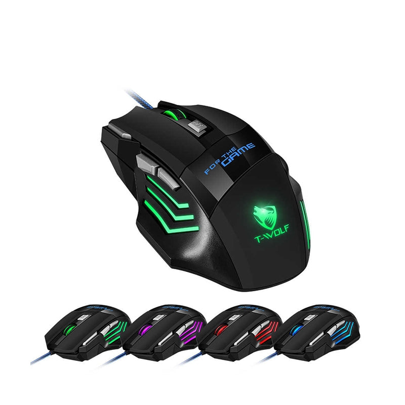 Mouse Gaming Cablato con Retroilluminazione RGB e Pulsanti Programmabili