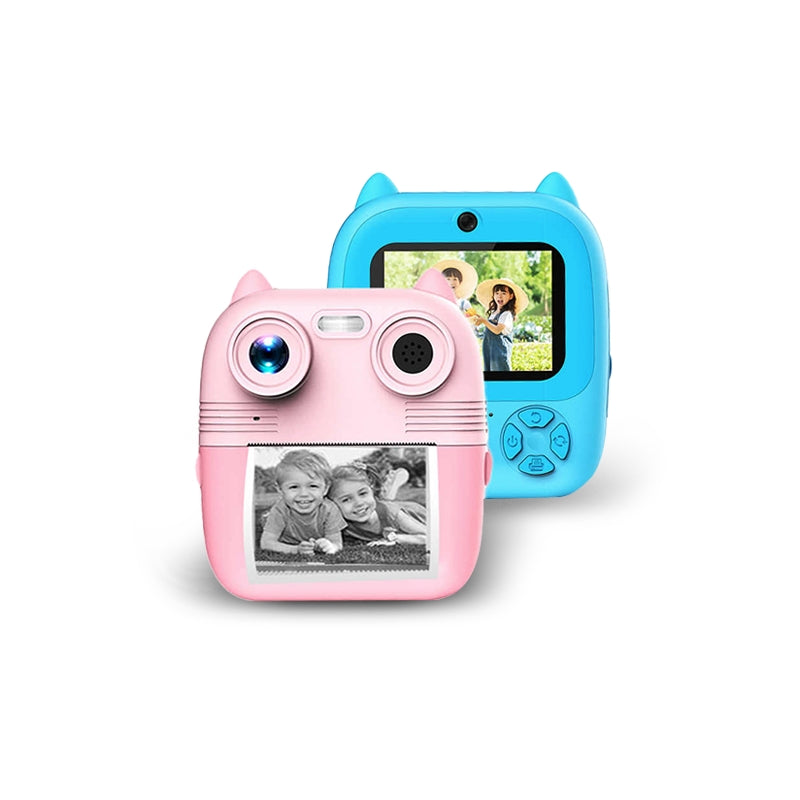 Fotocamera Istantanea Bambini con Stampa, Giochi e MP3