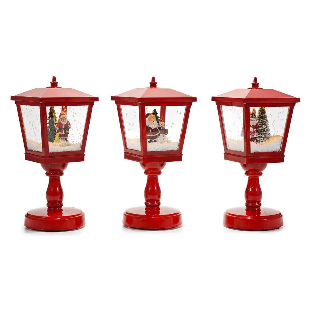 Addobbo Natalizio Lampione Musicale Con Luci Per Decorazioni Festive