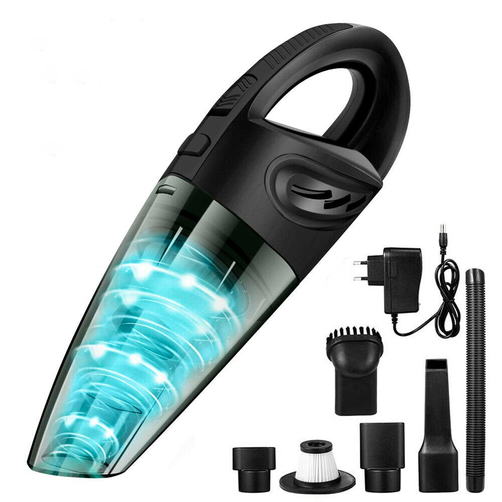 Aspirabriciole Portatile Senza Fili 1200W con Batteria Ricaricabile