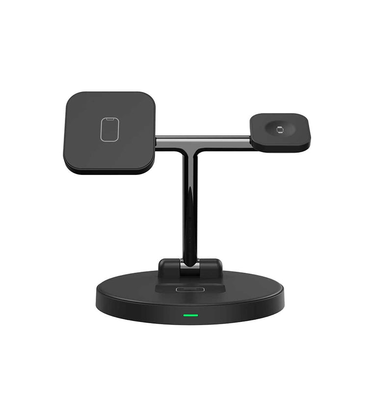 Caricatore Magnetico 3 in 1 15W – Ricarica Rapida Smartphone, Smartwatch e Auricolari